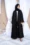 Black Crystal Abaya